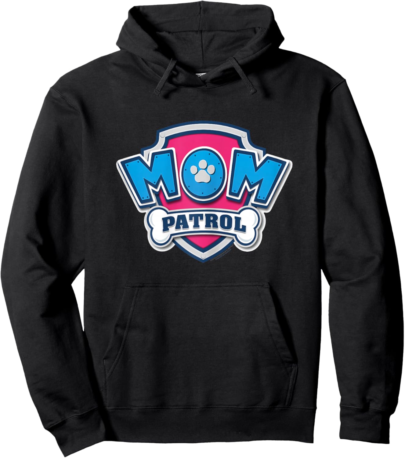Offizielles Paw Patrol Merchandise Mom Patrol Hoodie - Hoodie | Black