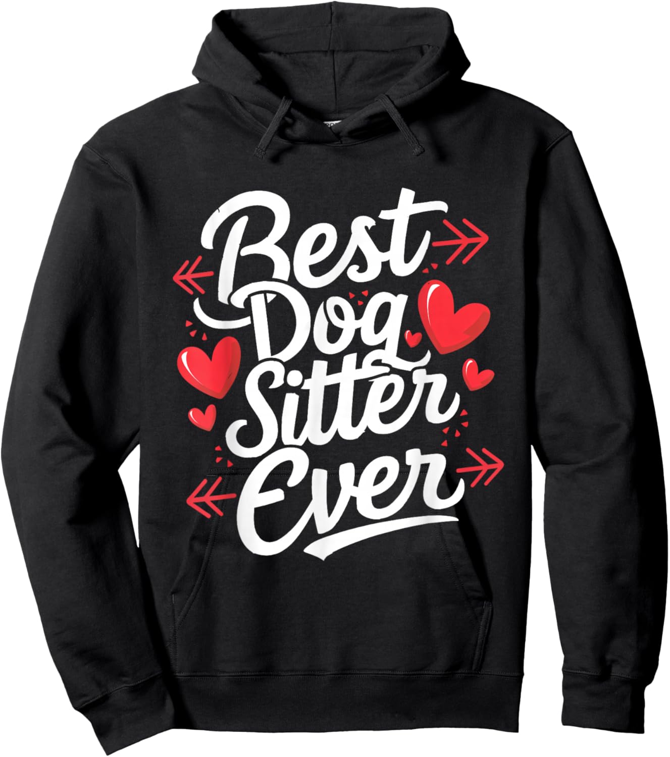 Dog babysitter cute Hoodie - Hoodie | Black