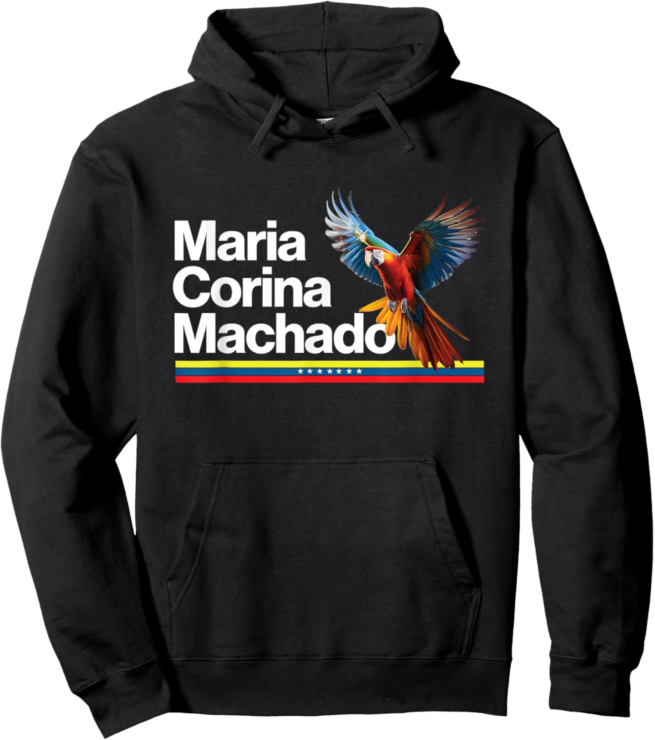 Venezuela Maria Corina Machado Hoodie - Hoodie | Black