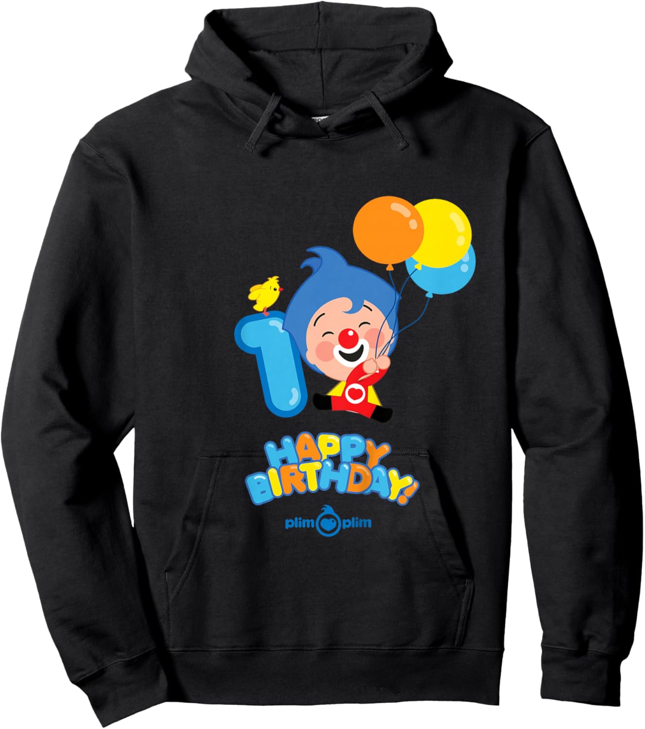 Plim Plim The Kindness Hero - Happy Birthday Hoodie - Hoodie | Black