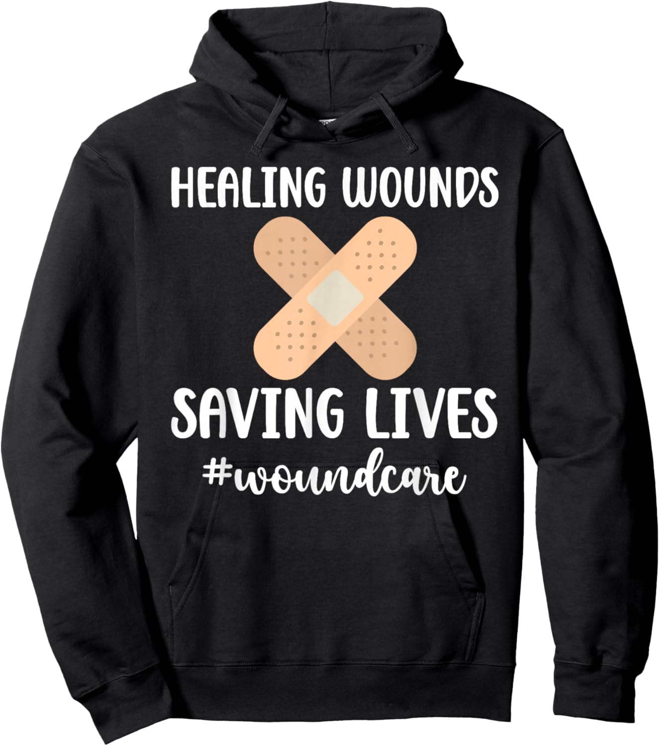 Saving Lives Wound Care Nurse Wound Nurse Wound Care Nursing Hoodie - Hoodie | Black