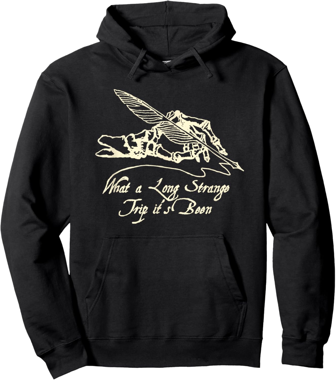 Grateful Dead Ice Nine Lyrics Strange Trip Hoodie - Hoodie | Black