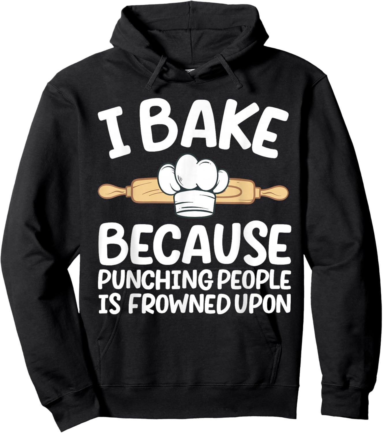 Funny Baking Design Women Pastry Chef Baking Baker Hoodie - Hoodie | Black