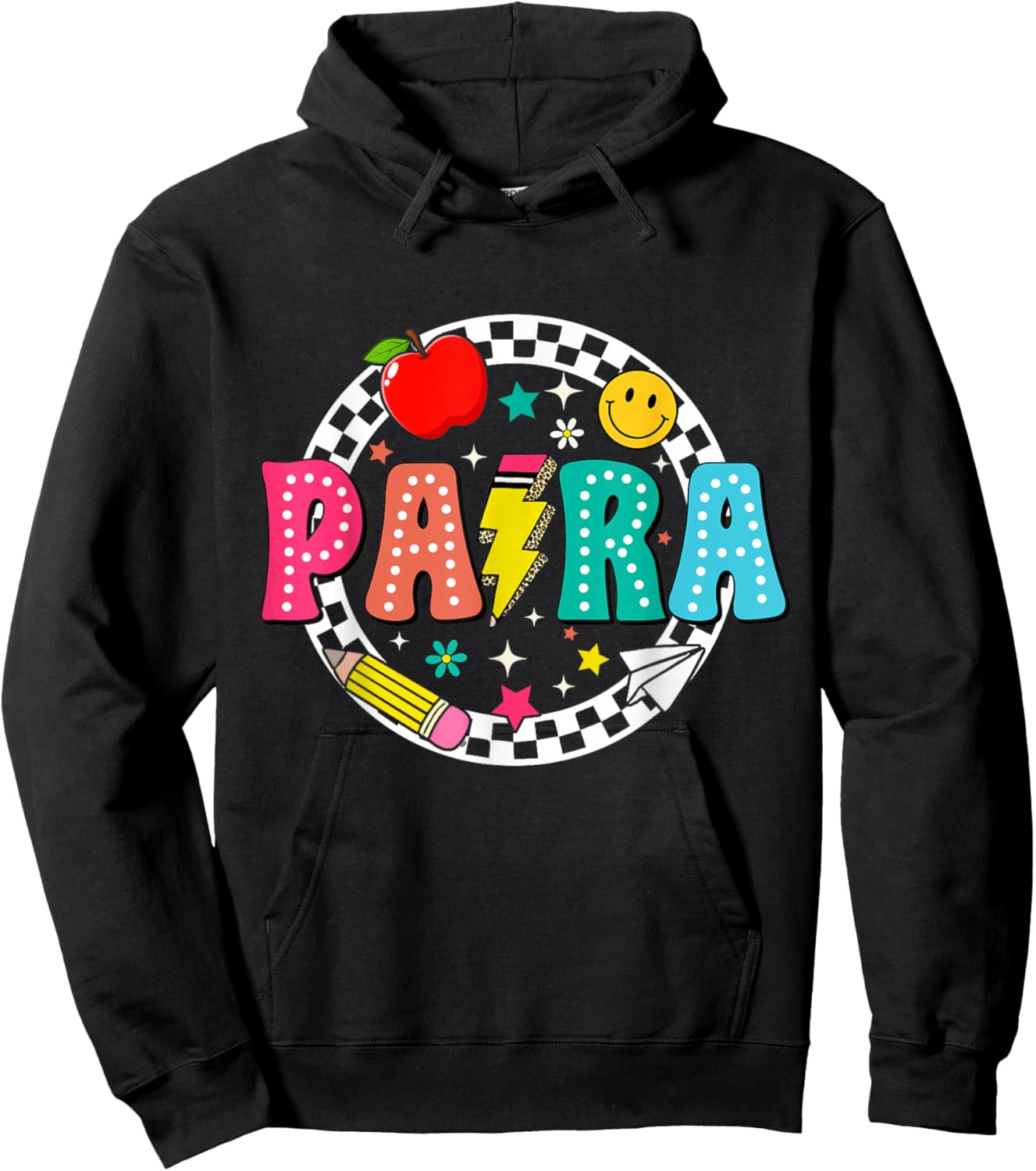 Back to School para , Women Teacher Hoodie - Hoodie | Black