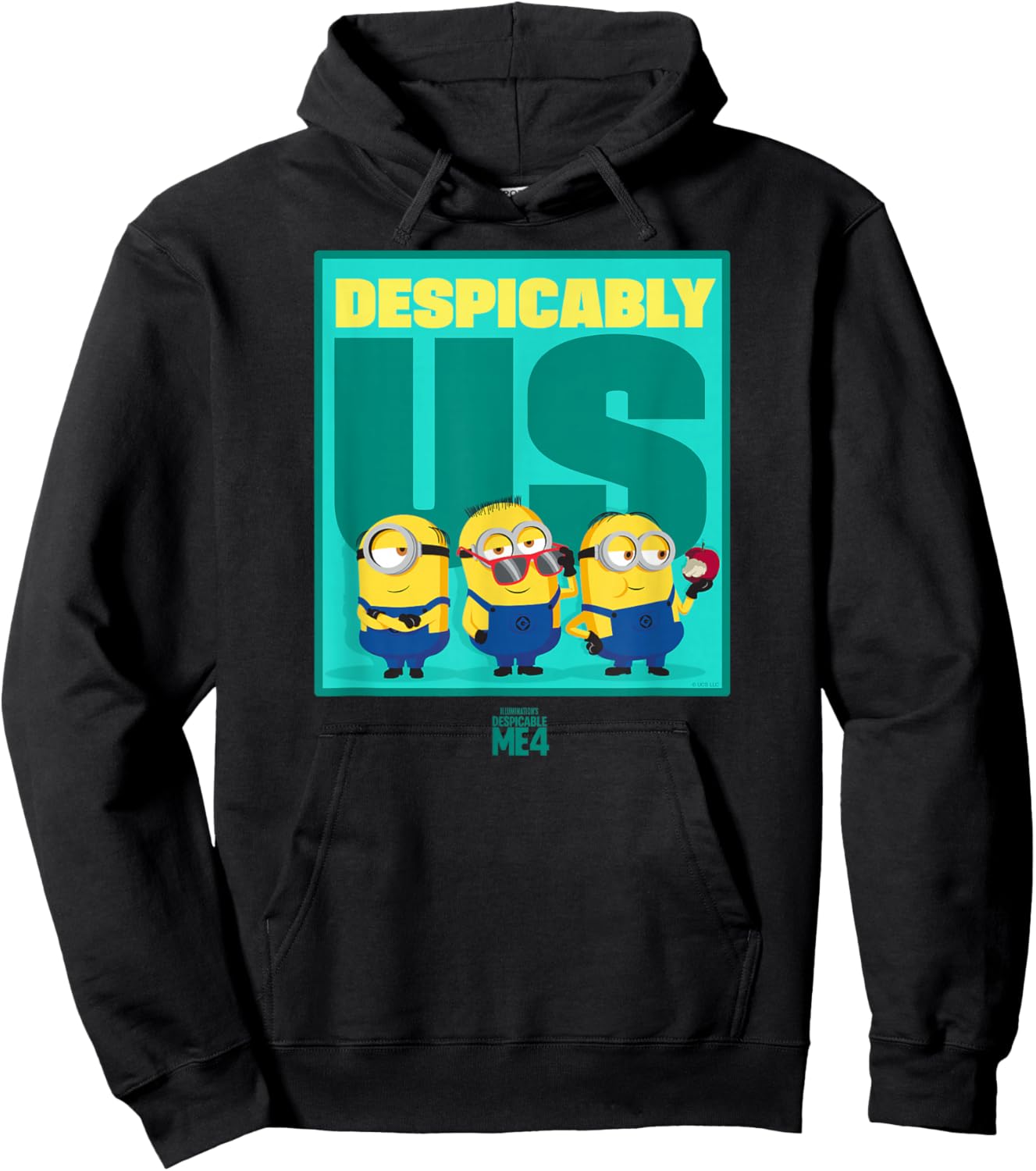 Minions Despicable Me 4 Despicably Us Hoodie - Hoodie | Black