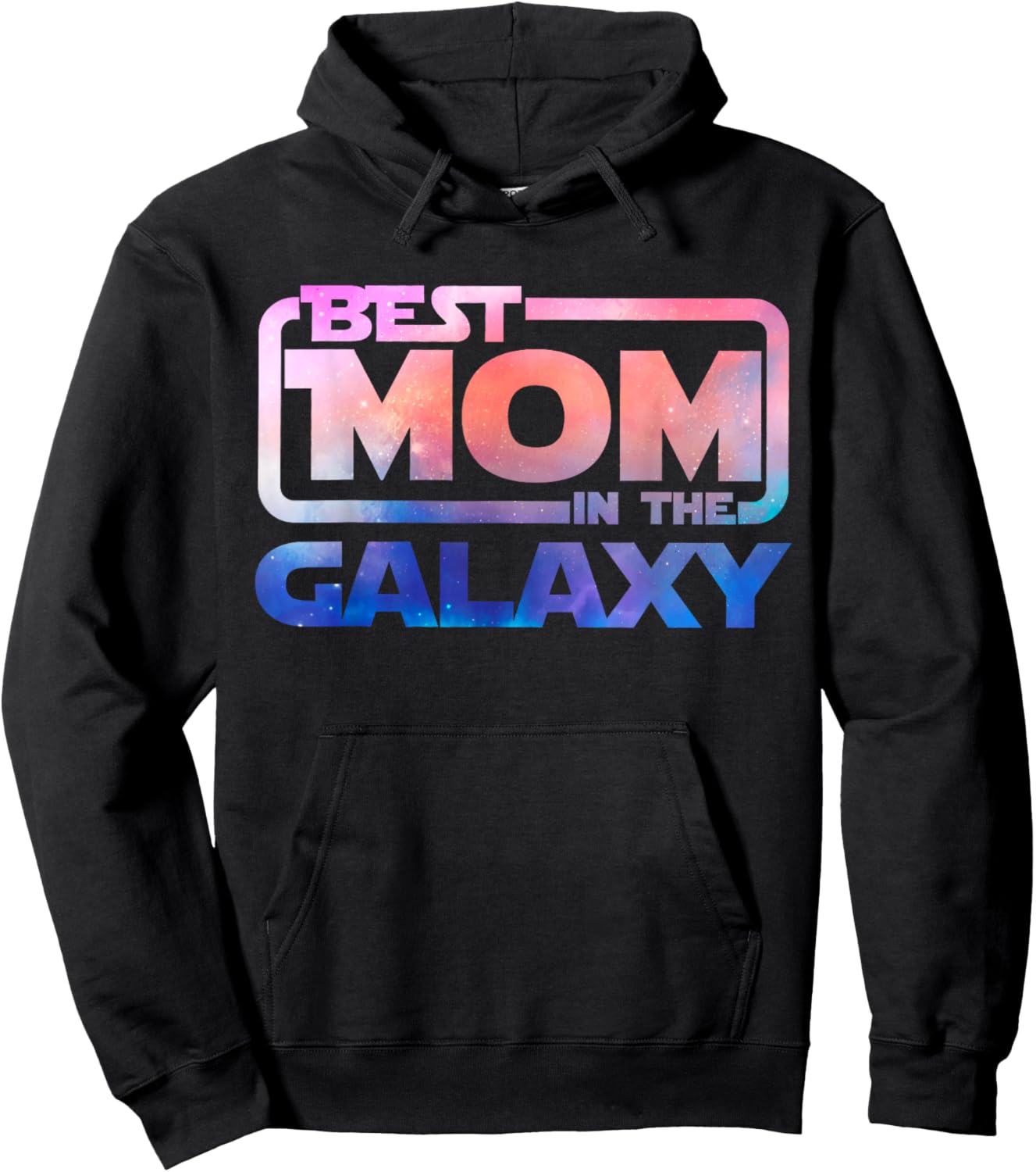The best mom in the galaxy Hoodie - Hoodie | Black