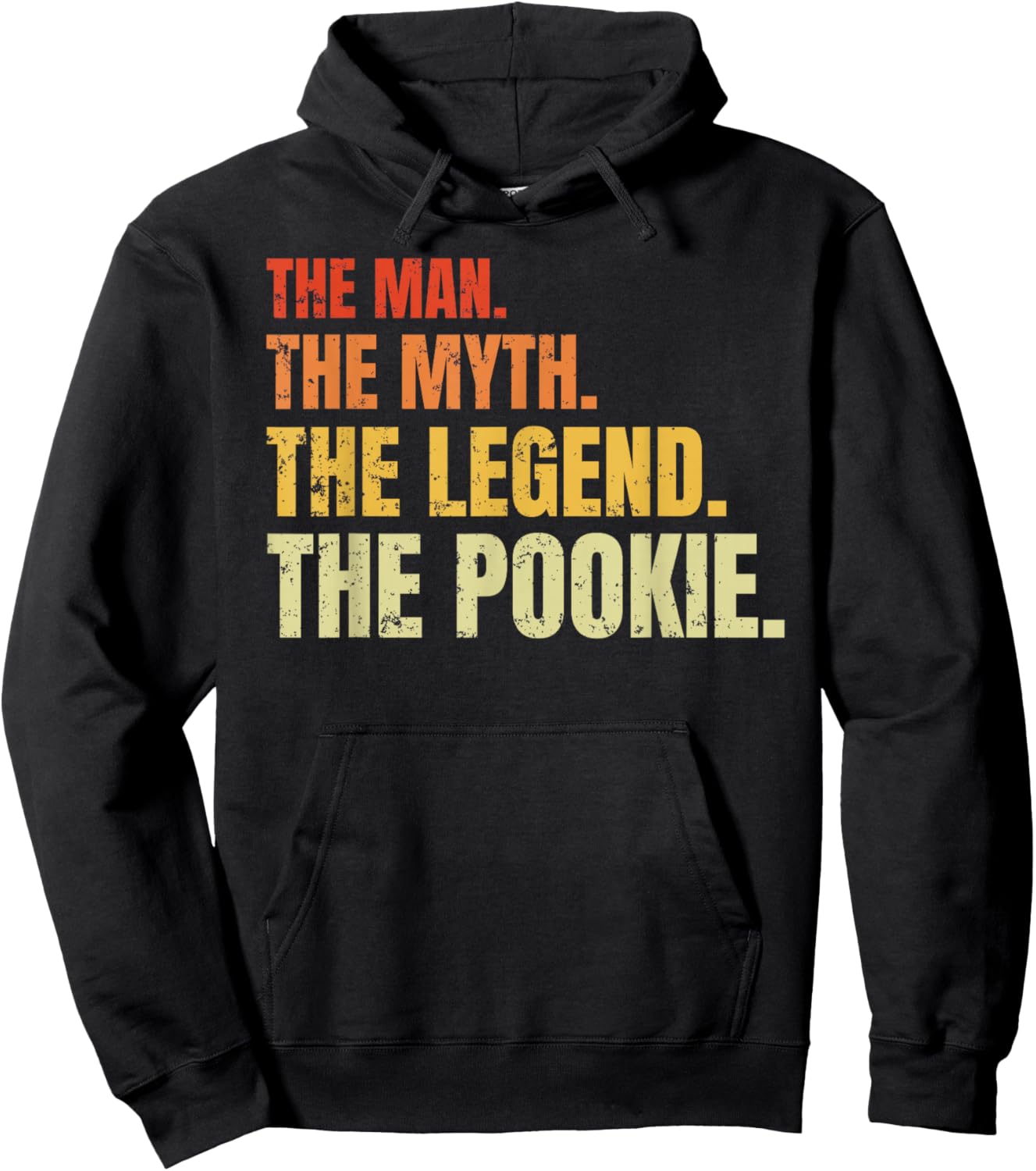 Funny Pookie Viral Meme Humor Joke Parody Gen Z Trendy 2026 Hoodie - Hoodie | Black