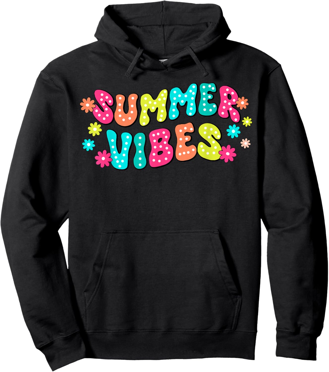 Summer Vibes Hello Summer Vacation Groovy Cruise Summer 2024 Men Women Girls Kids Hoodie - Hoodie | Black