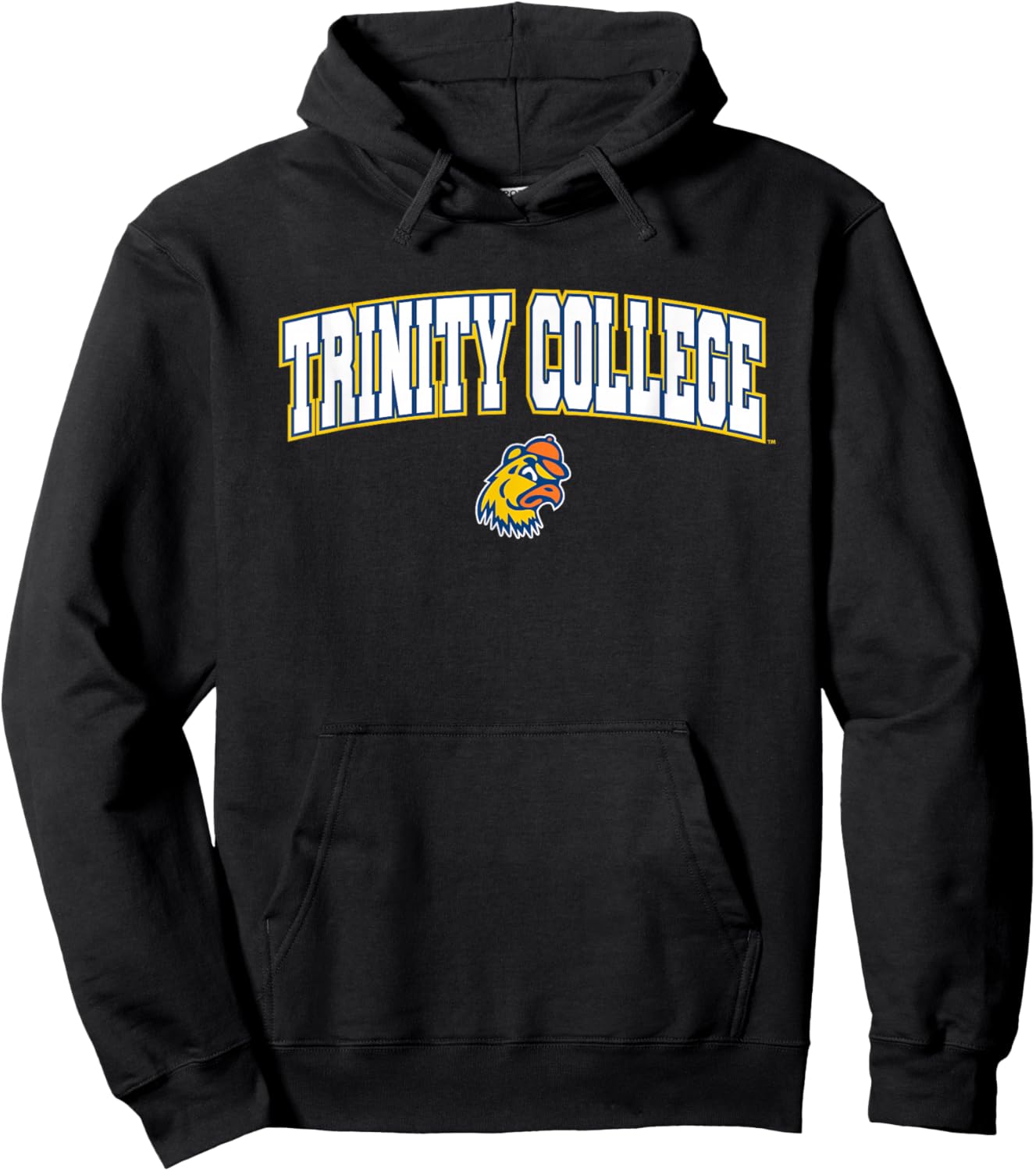 Trinity College Bantams Arch Logo Hoodie - Hoodie | Black