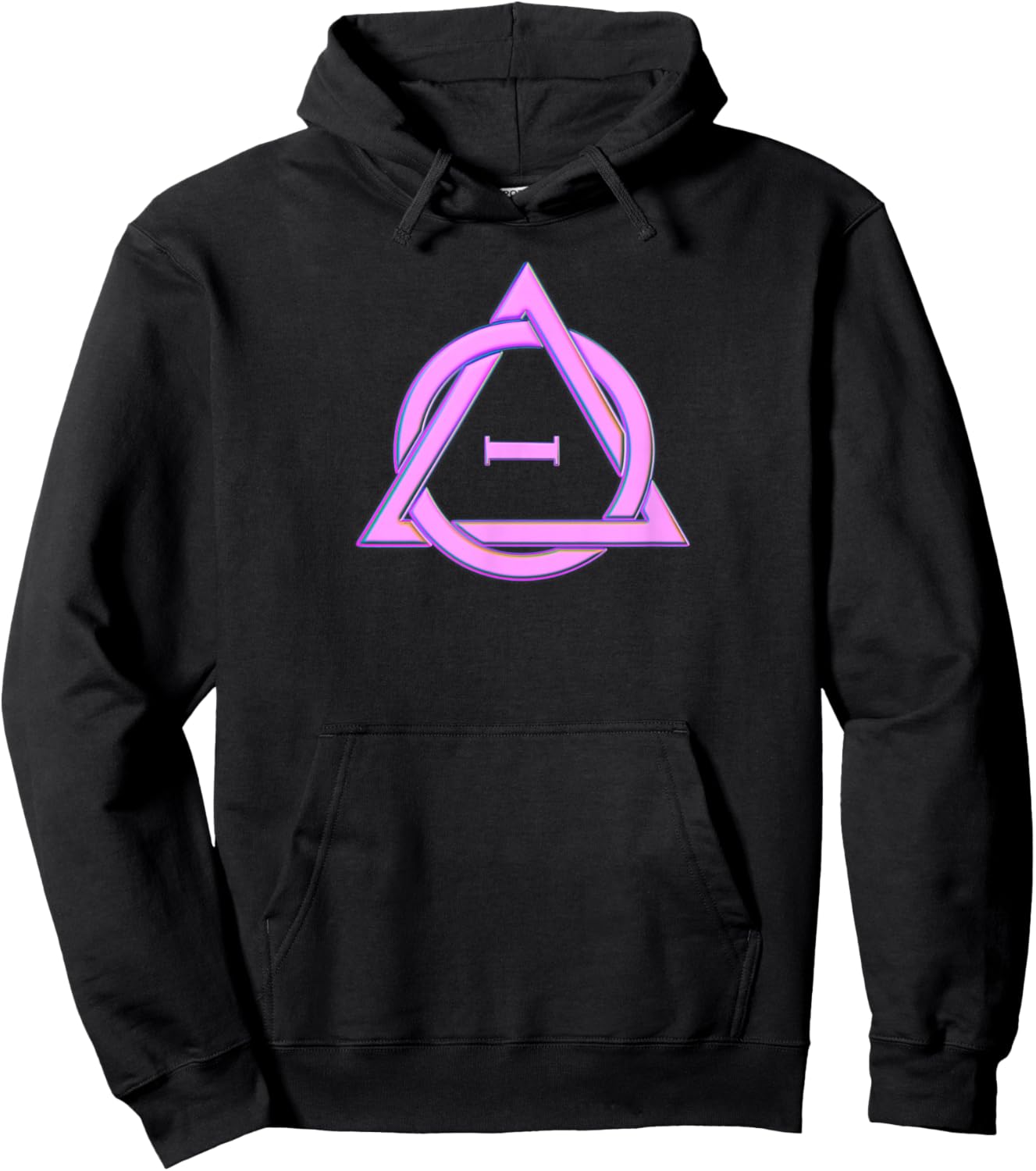 Pink Therian Symbol Otherhearted Hoodie - Hoodie | Black