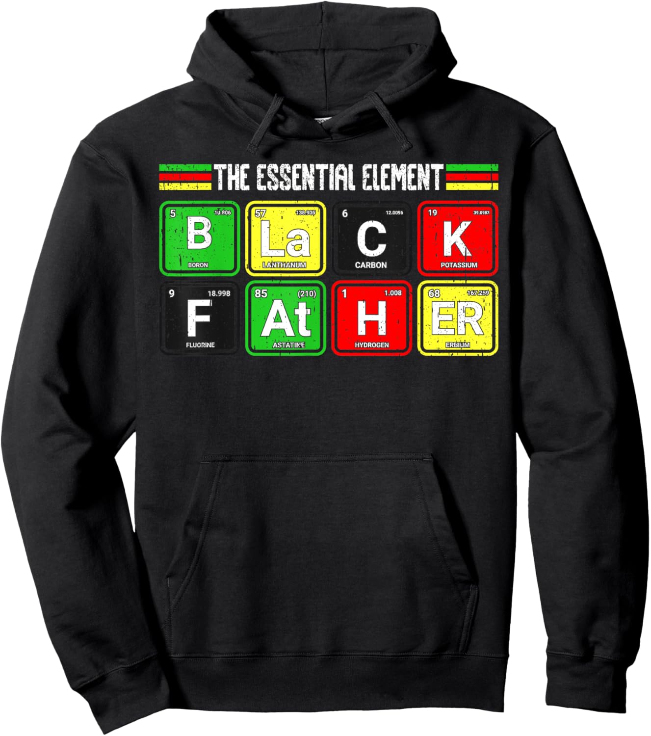 Black Father Essential Element African American History Hoodie - Hoodie | Black