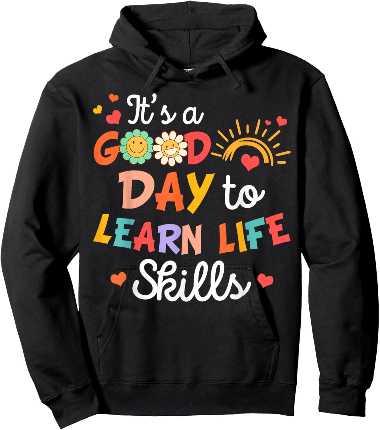 FCS Teacher Consumer Science Good Day To Learn Life Skills Hoodie - Hoodie | Black