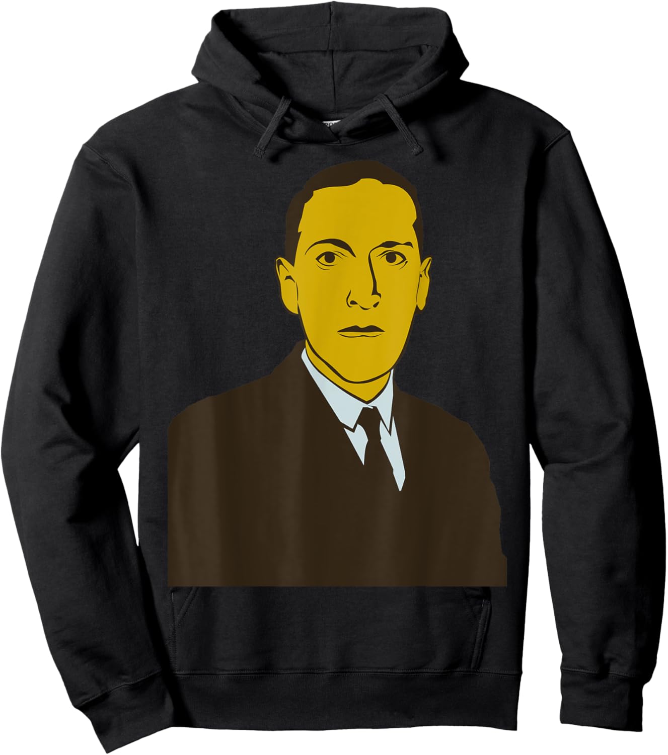 Retro HP Lovecraft Vintage Halloween Costume Hoodie - Hoodie | Black