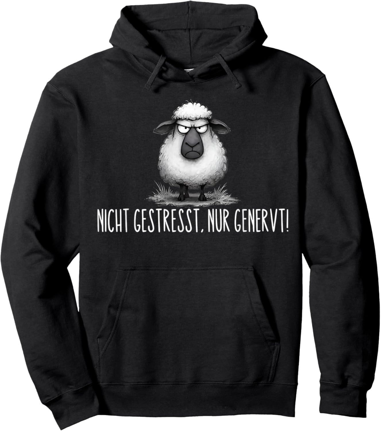 Nicht gestresst nur genervt Hoodie - Hoodie | Black