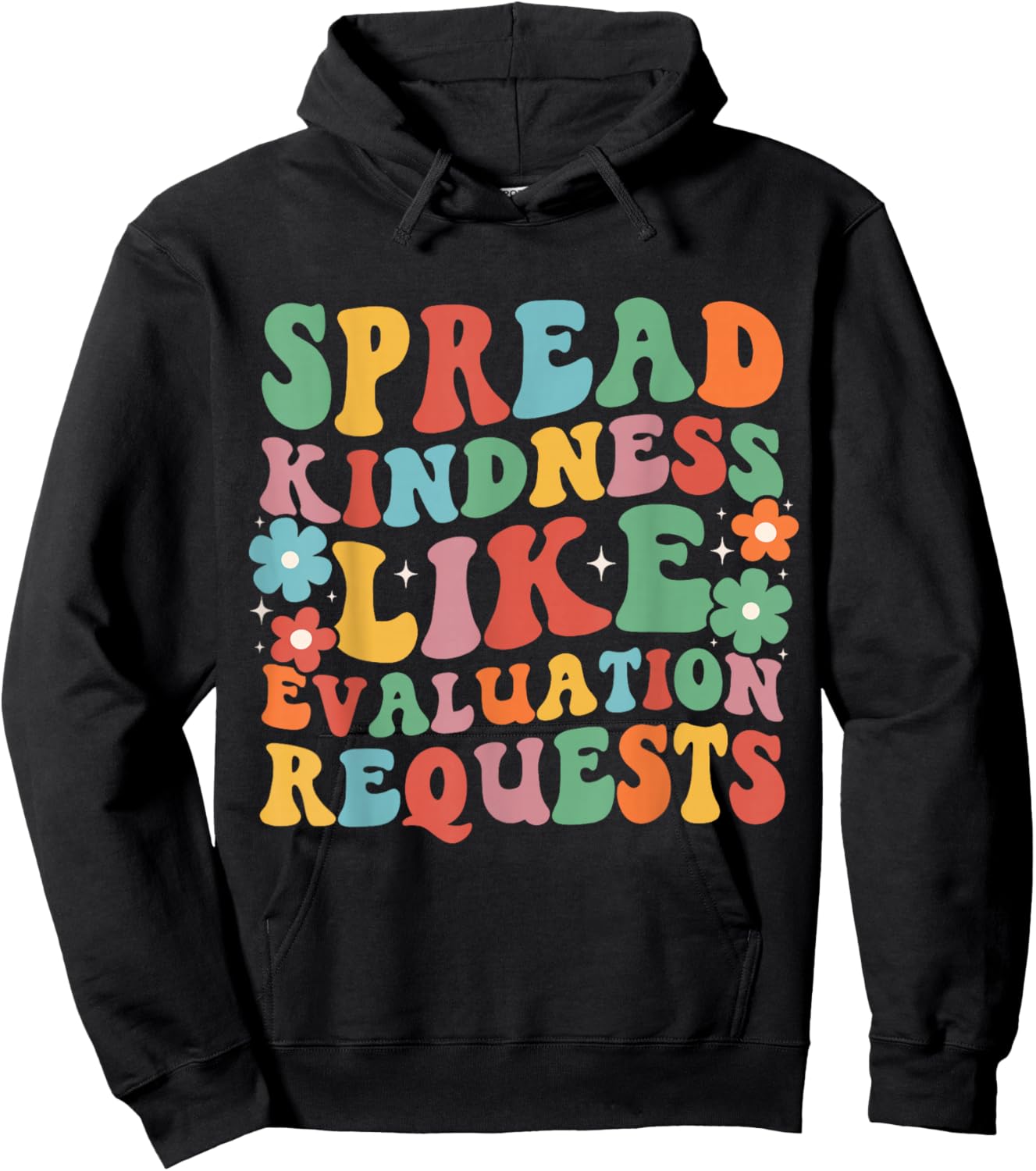 Spread Kindness Like Evaluation Requests School Psychologist Hoodie - Hoodie | Black