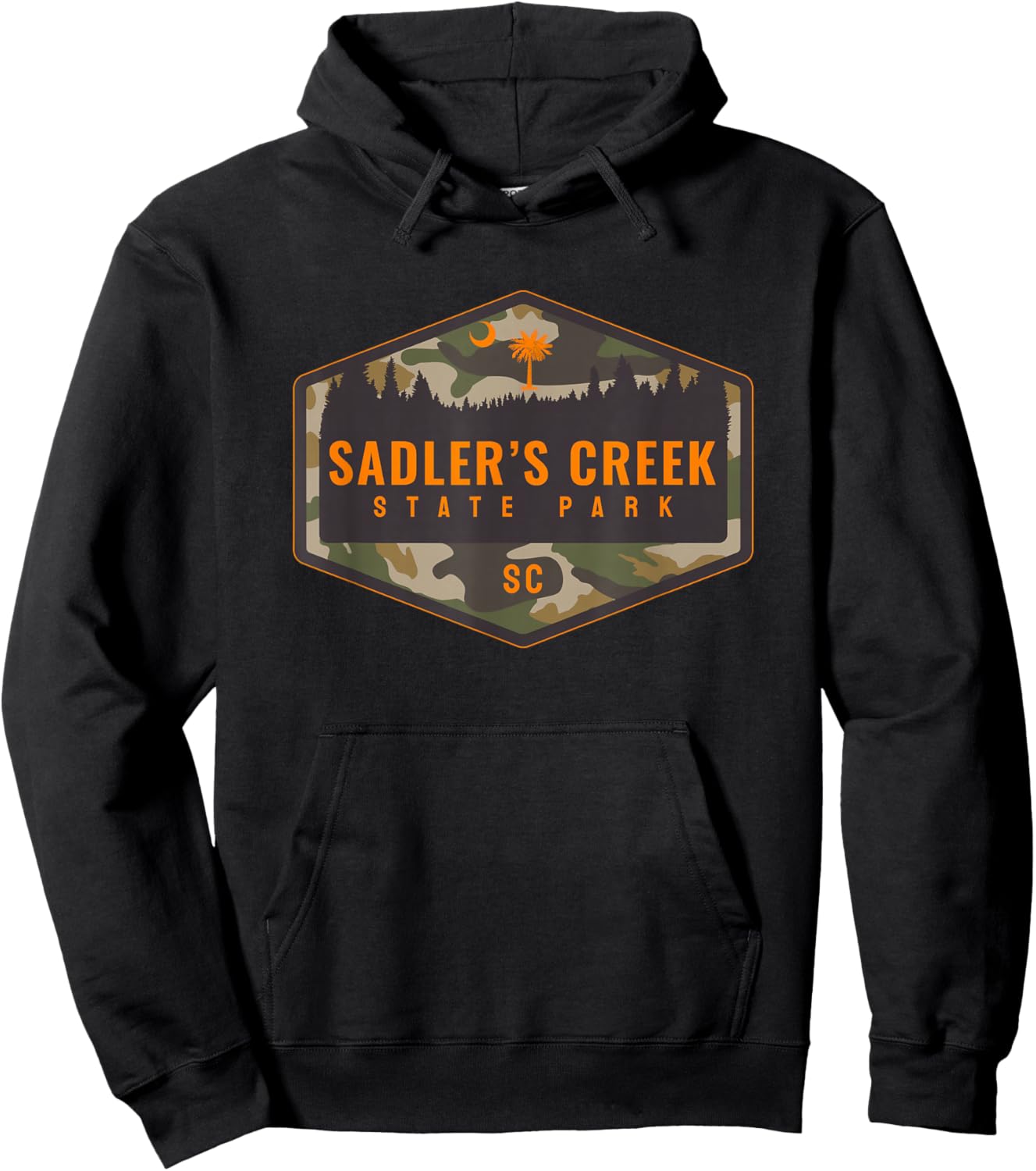 Sadler's Creek State Park South Carolina SC Souvenir Hoodie - Hoodie | Black