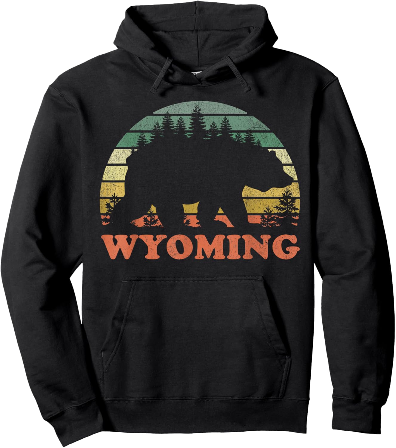 Wyoming Hoodie - Hoodie | Black
