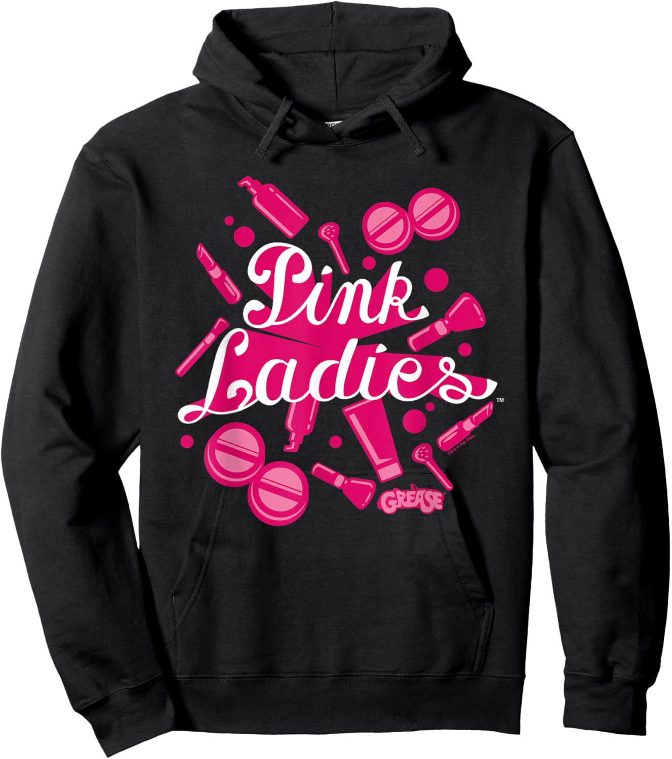 Grease Pink Ladies Accessories Hoodie - Hoodie | Black