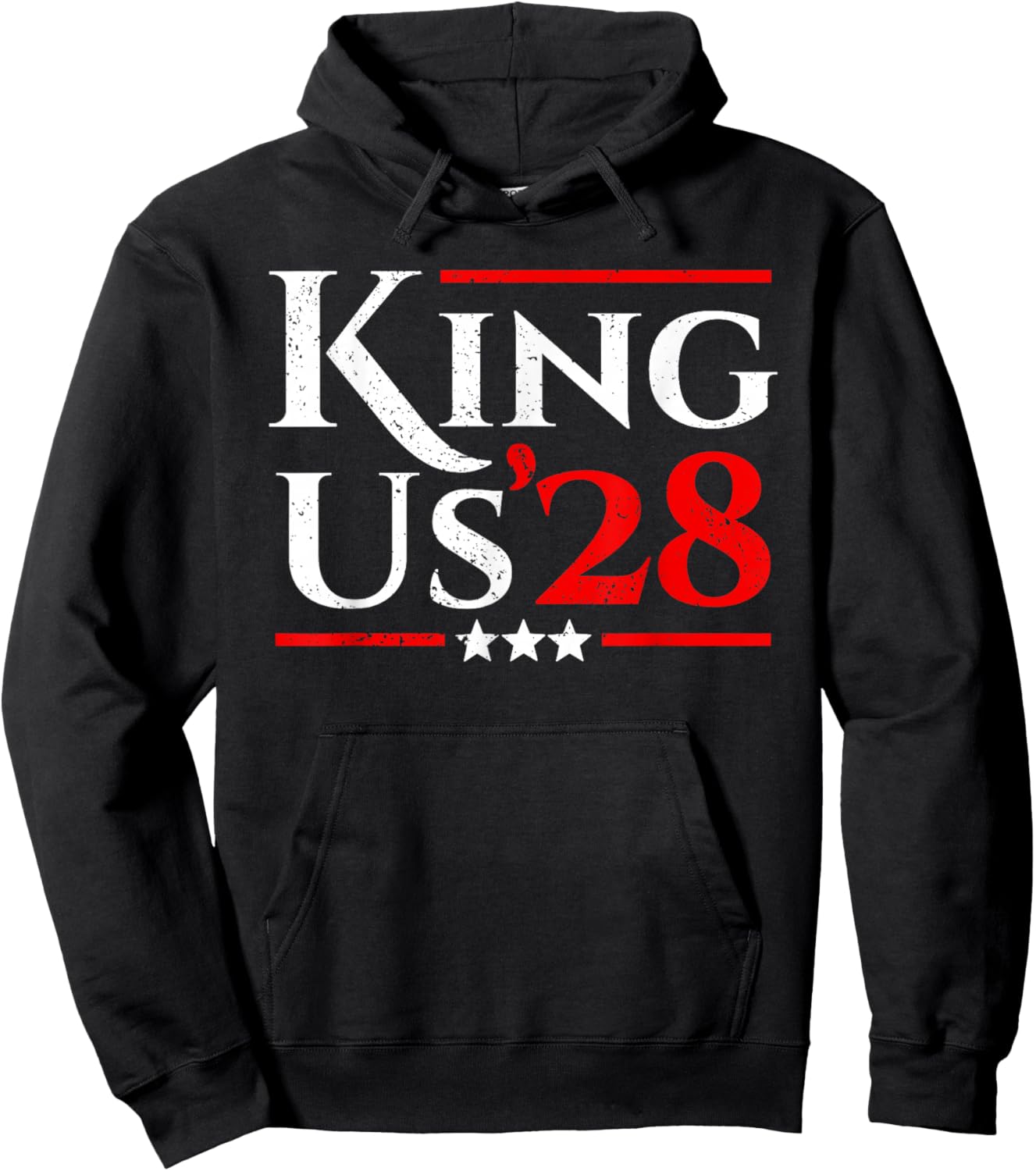 King Us 2028 Hoodie - Hoodie | Black