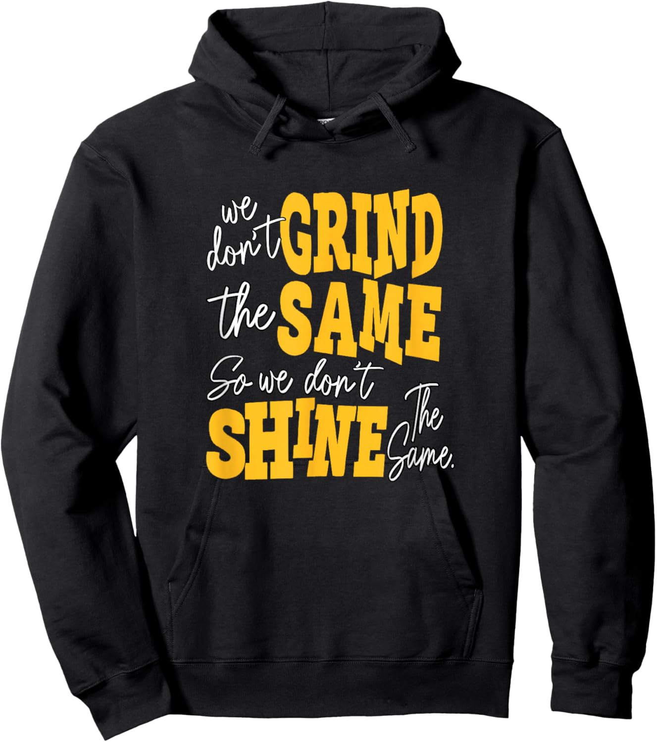 University Varsity-Gold Color Grind and Shine Varsity-Gold Hoodie - Hoodie | Black