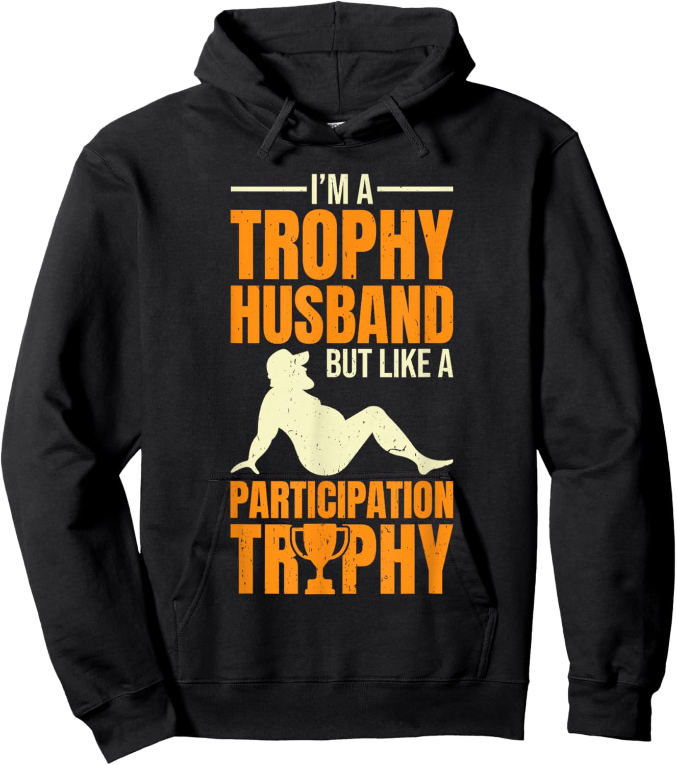 Participation Trophy Husband Hoodie - Hoodie | Black