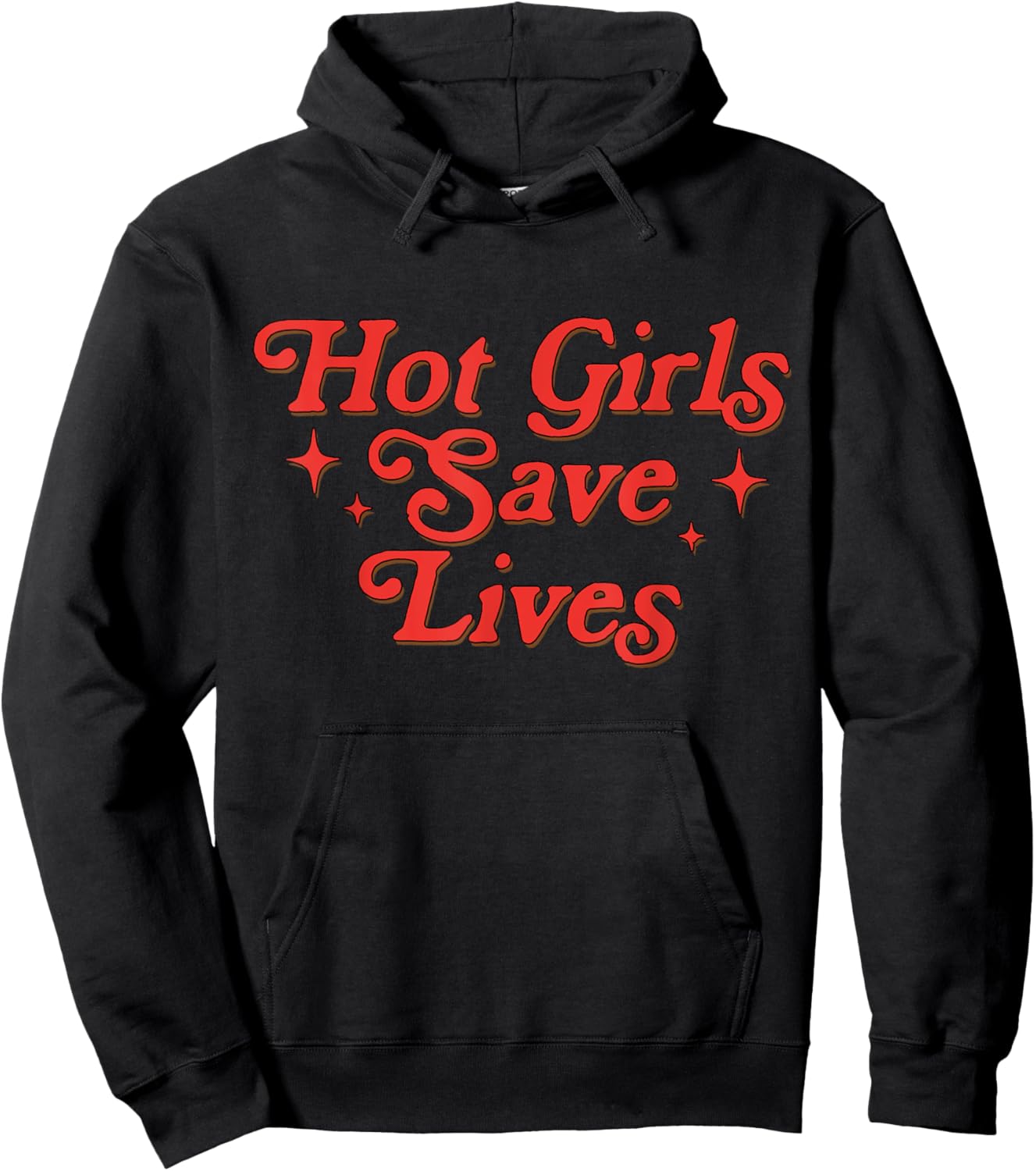 Hot Girls Save Lives Nurse Christmas Nurse Funny Xmas Outfit Hoodie - Hoodie | Black