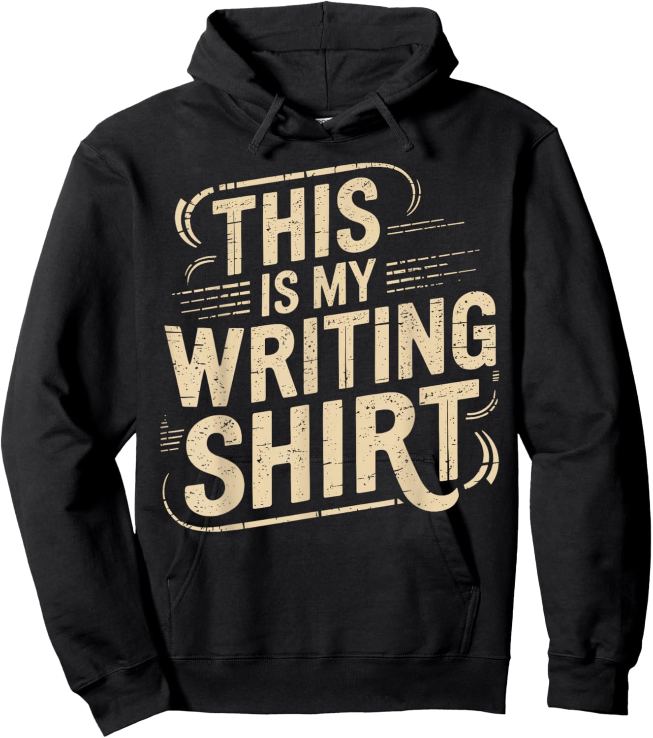 This is My Writing for Authors Poets Literature Writer Hoodie - Hoodie | Black