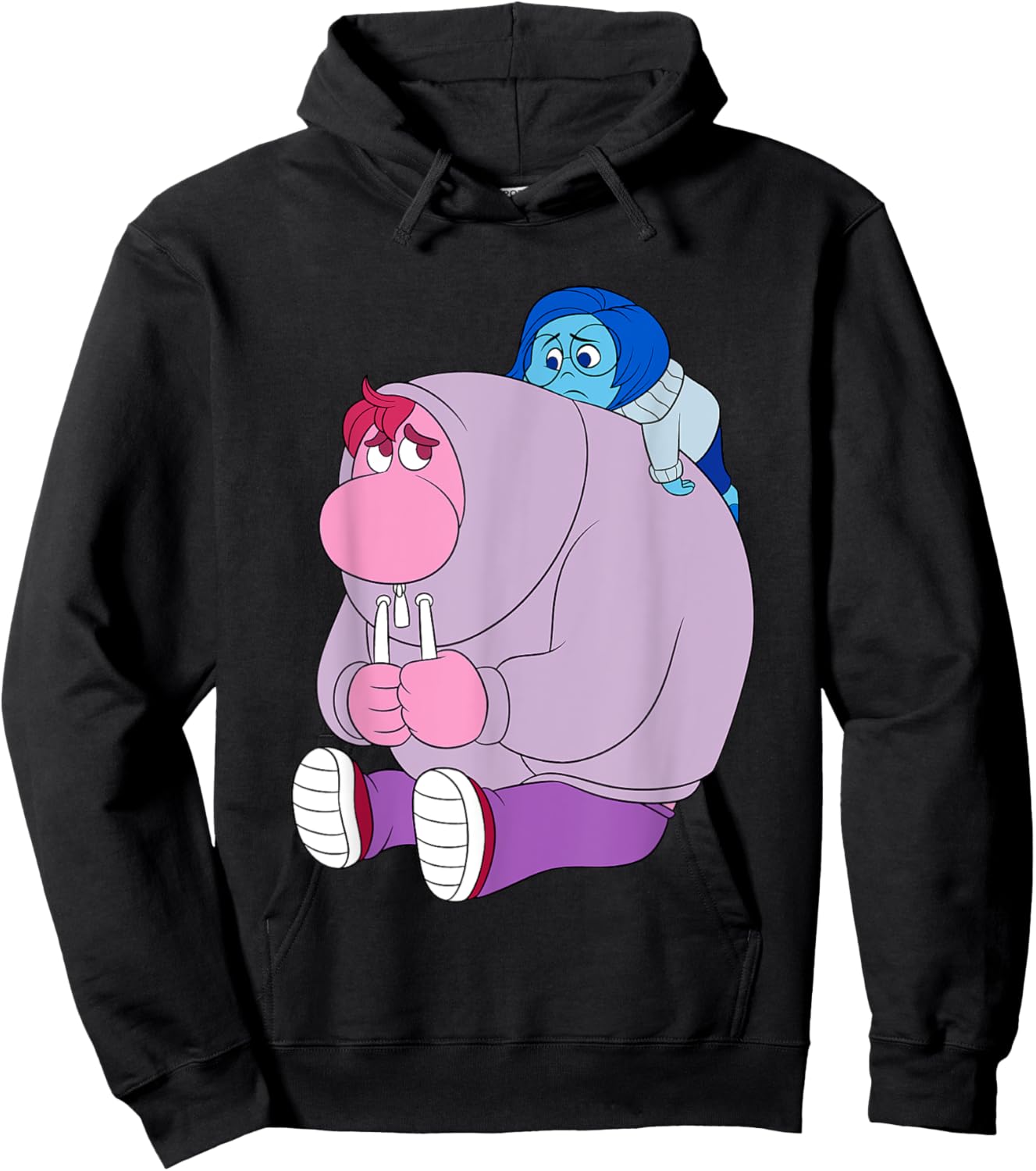 Disney Pixar Inside Out 2 Cute Sadness Embarrassment Poster Hoodie - Hoodie | Black