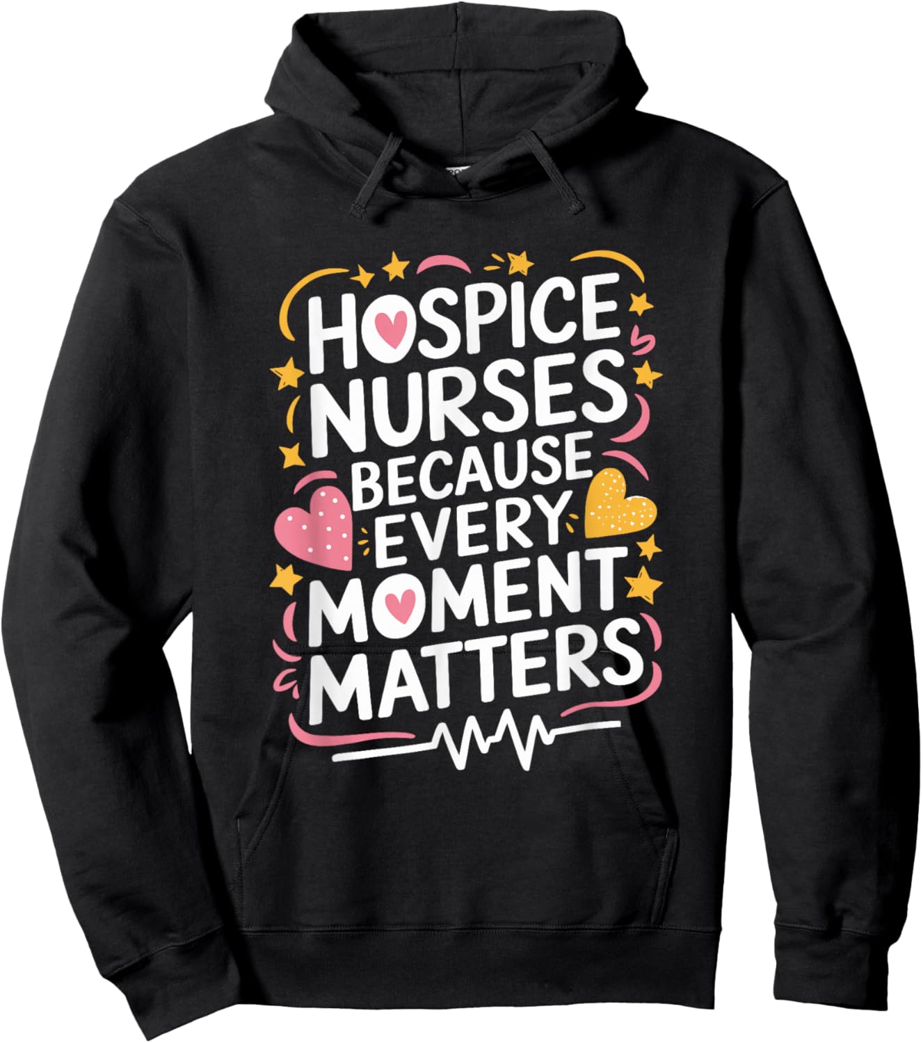 Hospice Nursing Design Hospice Nurse Palliative Nurse Hoodie - Hoodie | Black