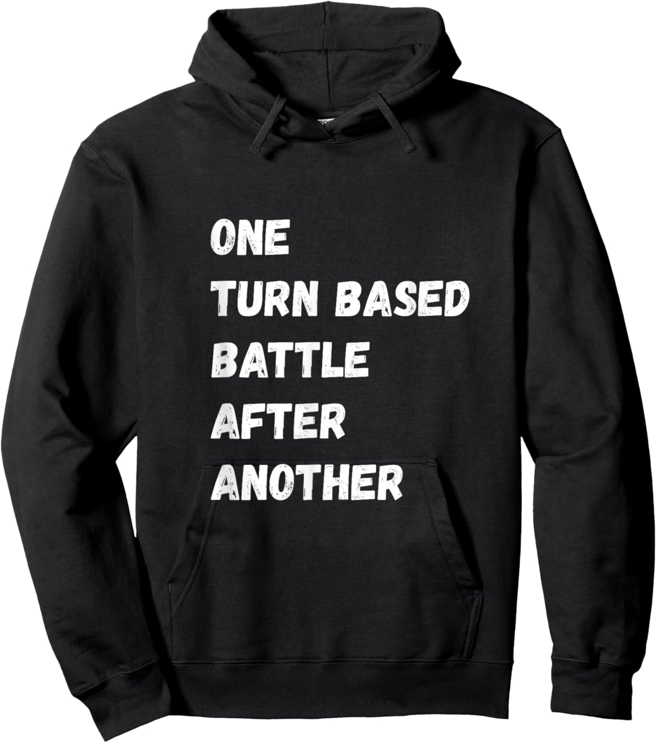 One Turn Based Battle After Another Video Game RPG Fan Hoodie - Hoodie | Black