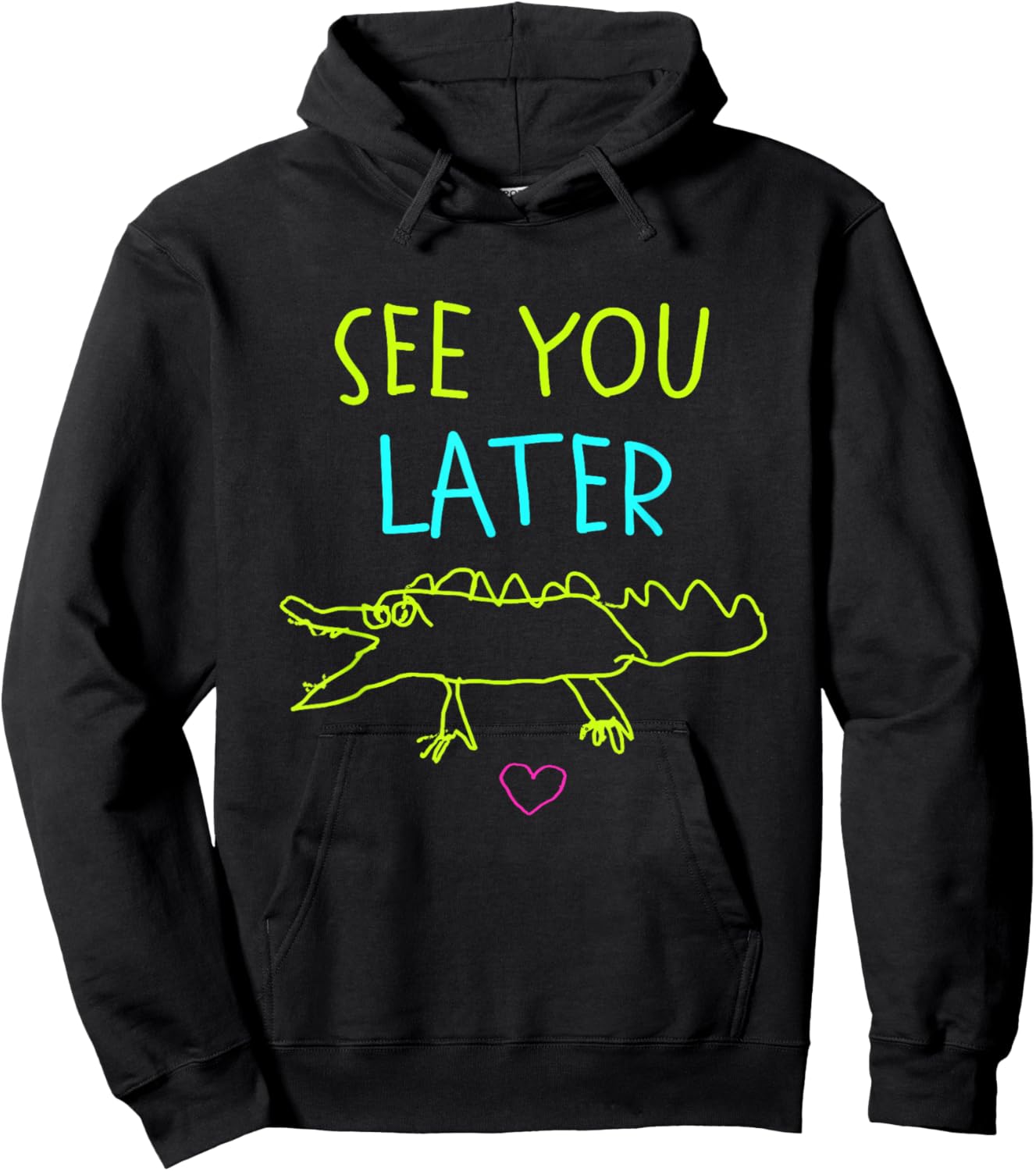 See You Later Alligator, Last Day of School Teacher Summer Hoodie - Hoodie | Black