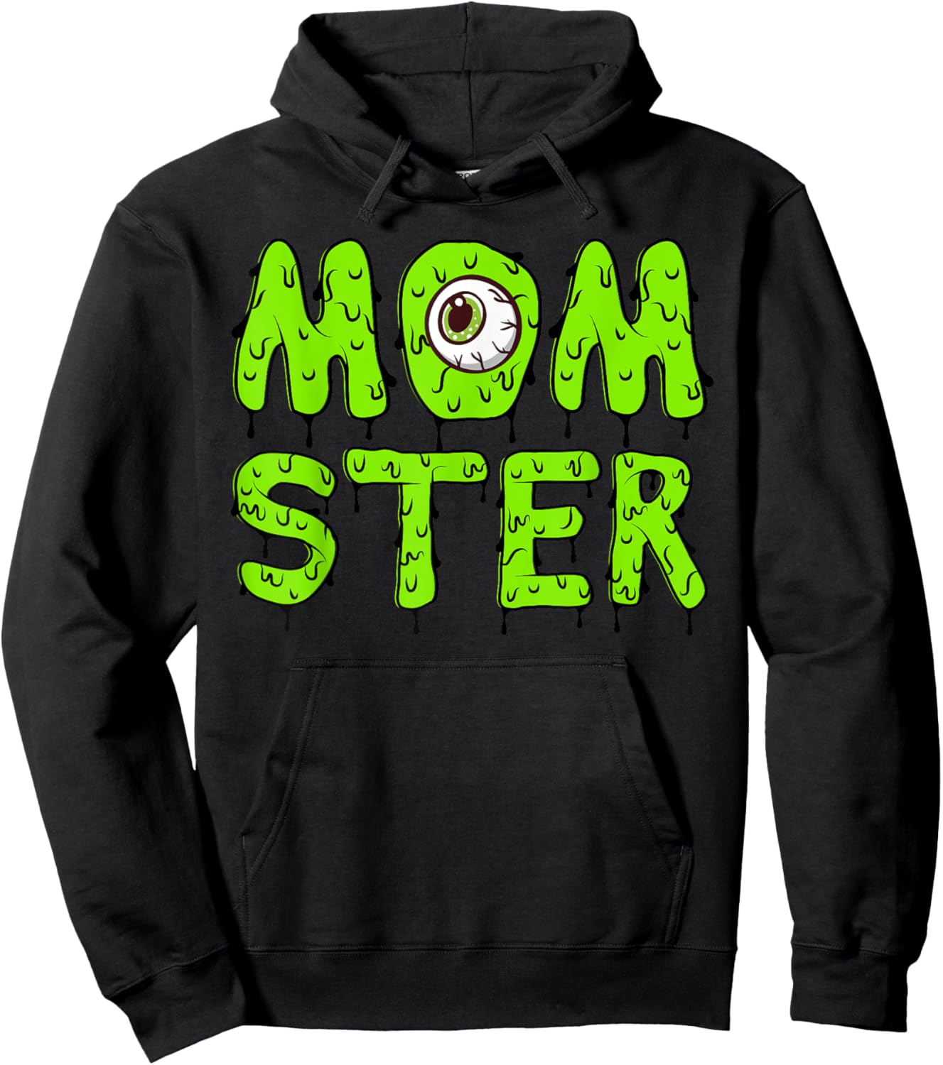 Momster Cute Halloween for Moms and Women Hoodie - Hoodie | Black