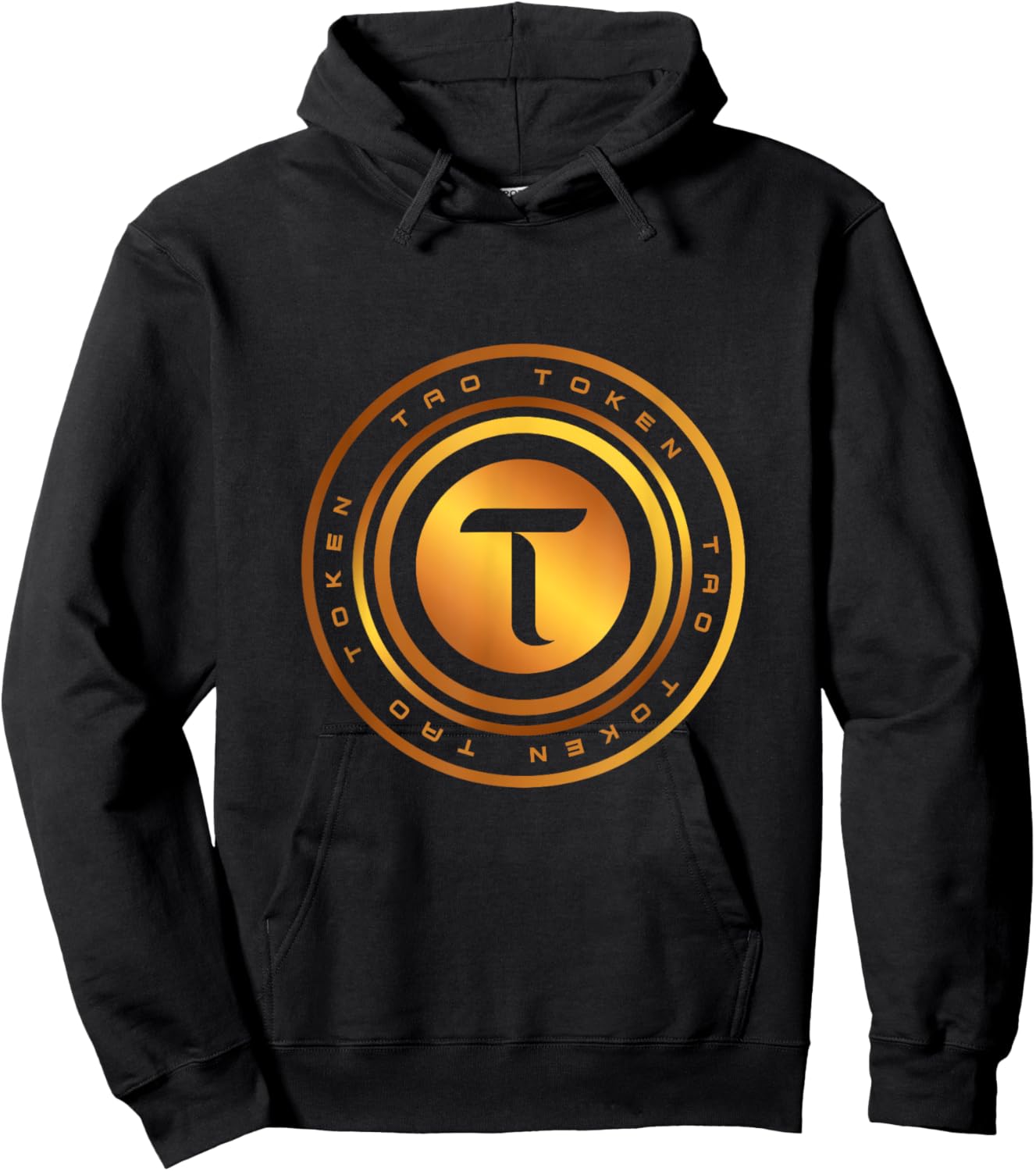 Digital money TAO coin Bittensor Crypto Blockchain Token Hoodie - Hoodie | Black