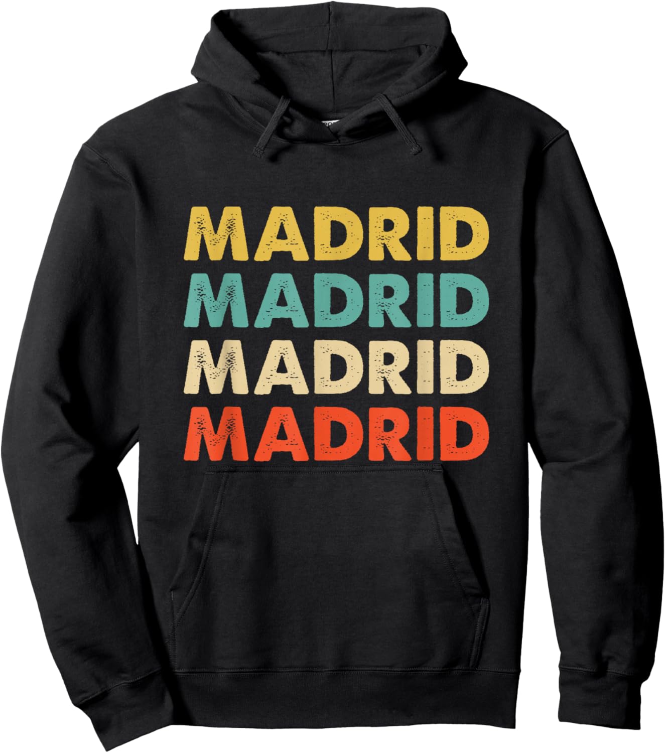Madrid Spain Hoodie - Hoodie | Black