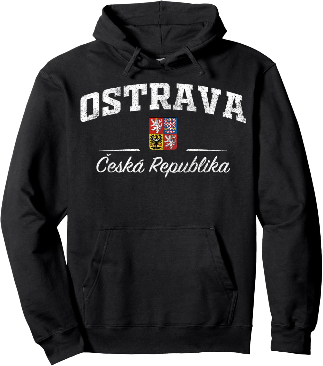 Ostrava Czech Republic Hoodie - Hoodie | Black
