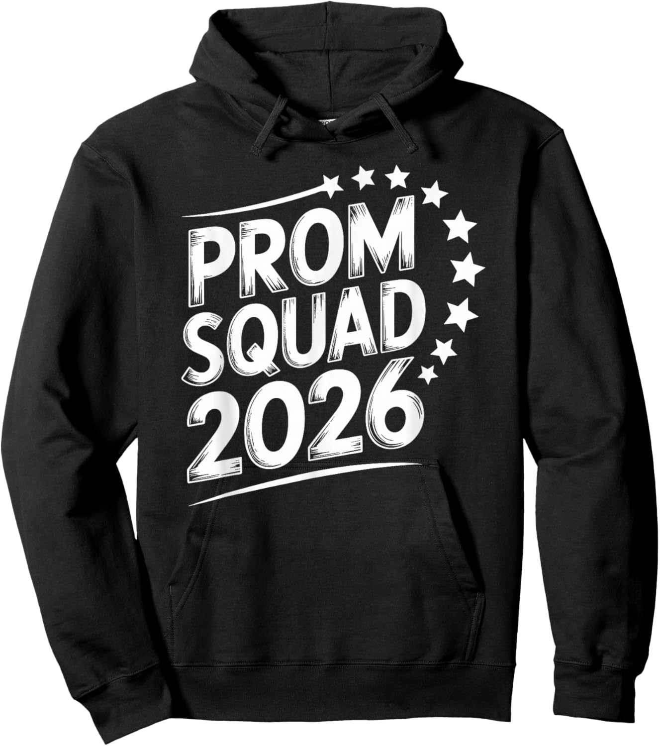 Prom Squad 2026 Graduate Funny Prom Class of 2026 Hoodie - Hoodie | Black