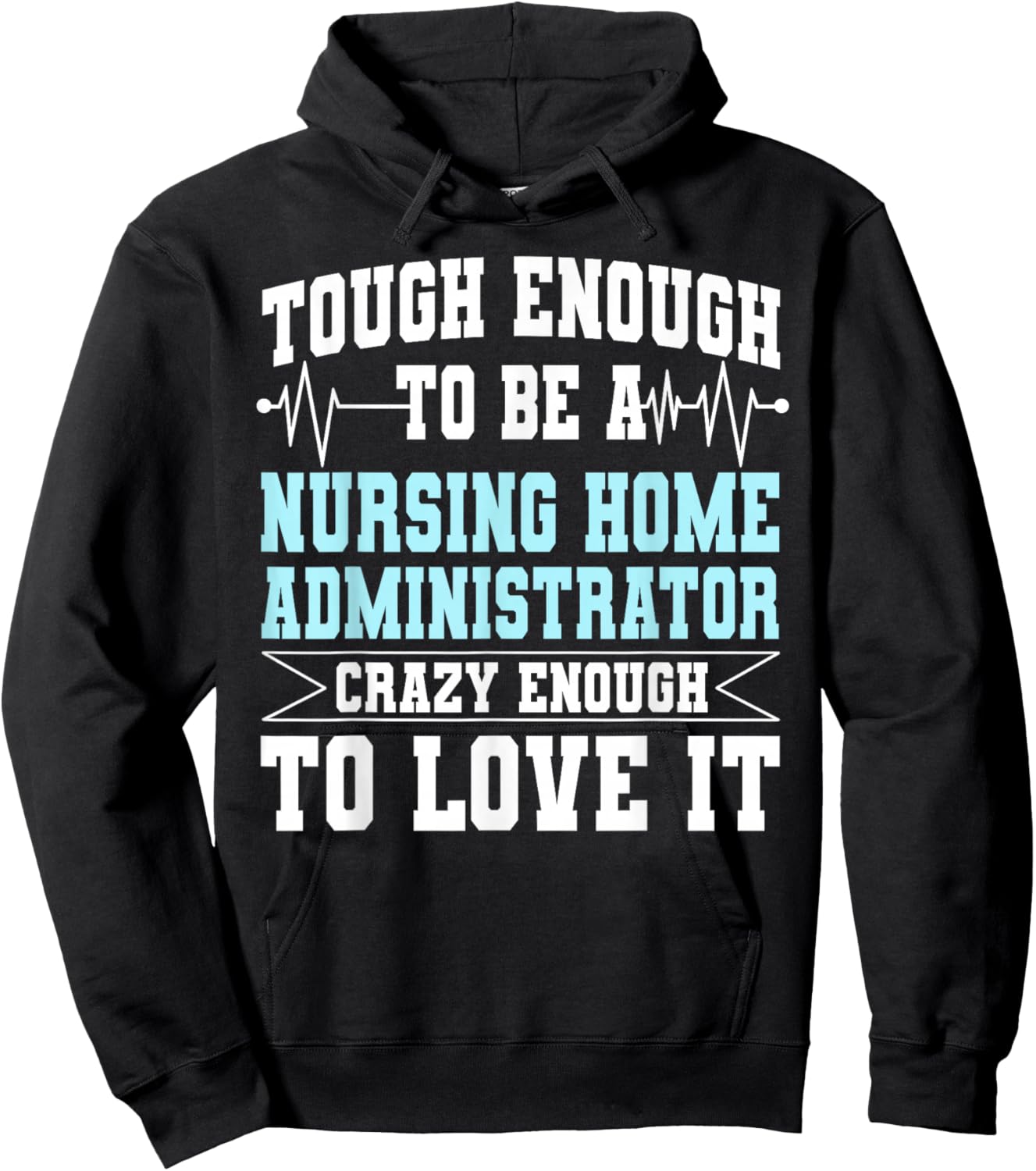 Nursing Home Administrator NHA Hospice Director Manager Hoodie - Hoodie | Black