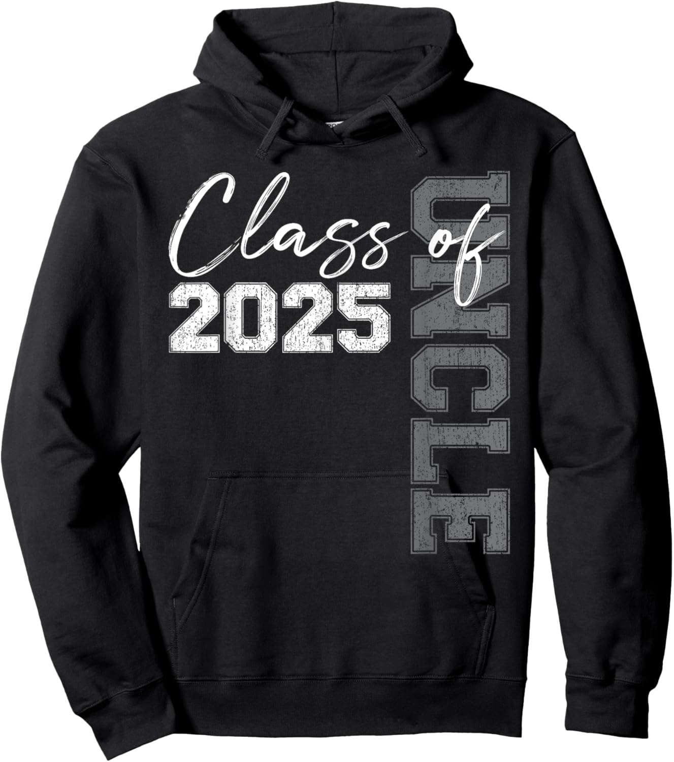 Uncle Senior 2025 Proud of a Class of 2025 Graduate Hoodie - Hoodie | Black