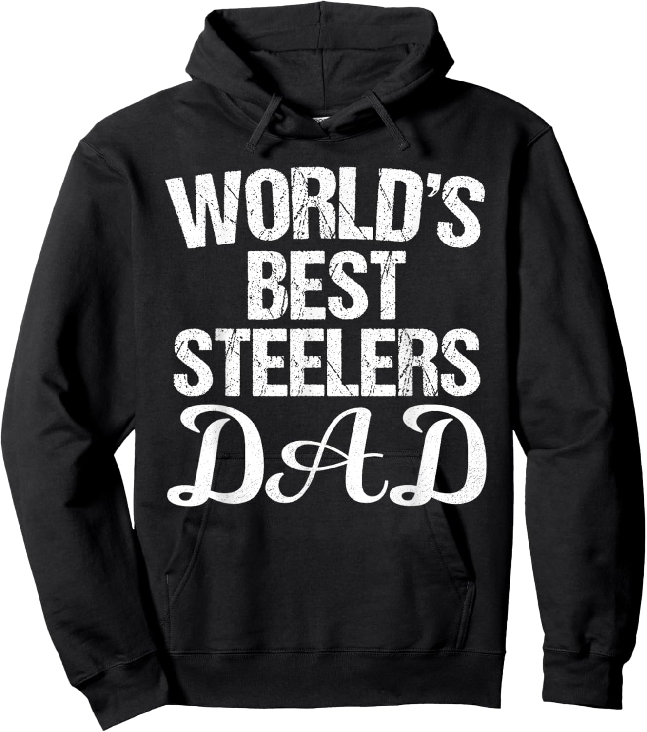 Steelers Fontana World's Best DAD HS Hoodie - Hoodie | Black