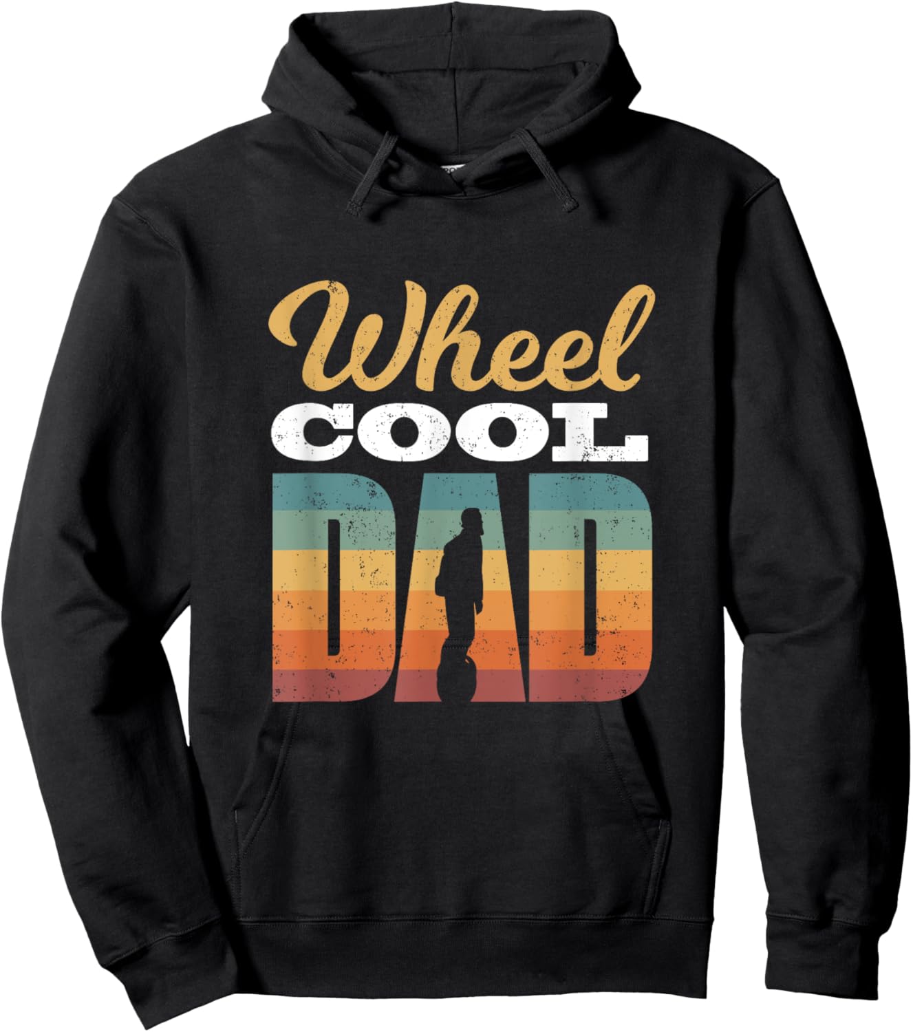 Electric Unicycle Monowheel EUC Unicycling Wheel Cool dad Hoodie - Hoodie | Black