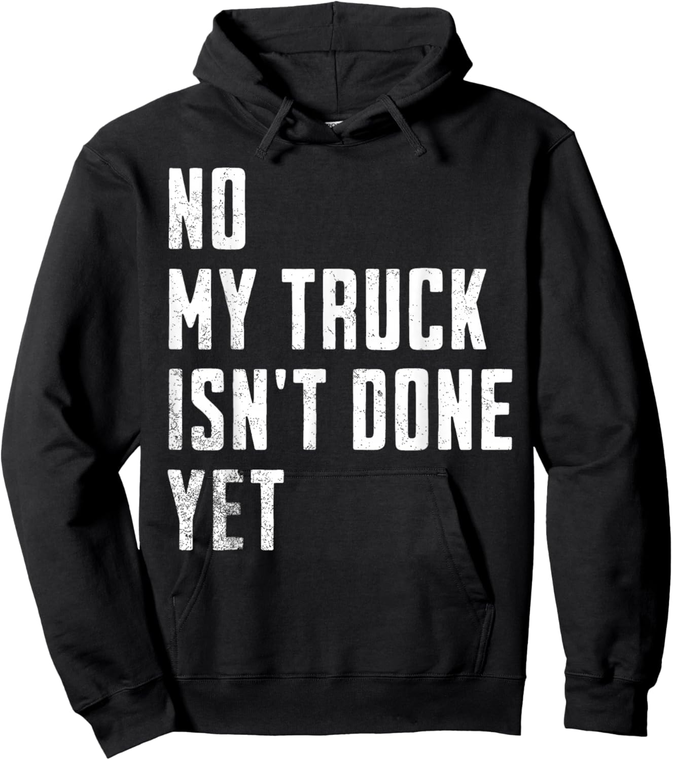 T-Shirt Hoodie - Hoodie | Black