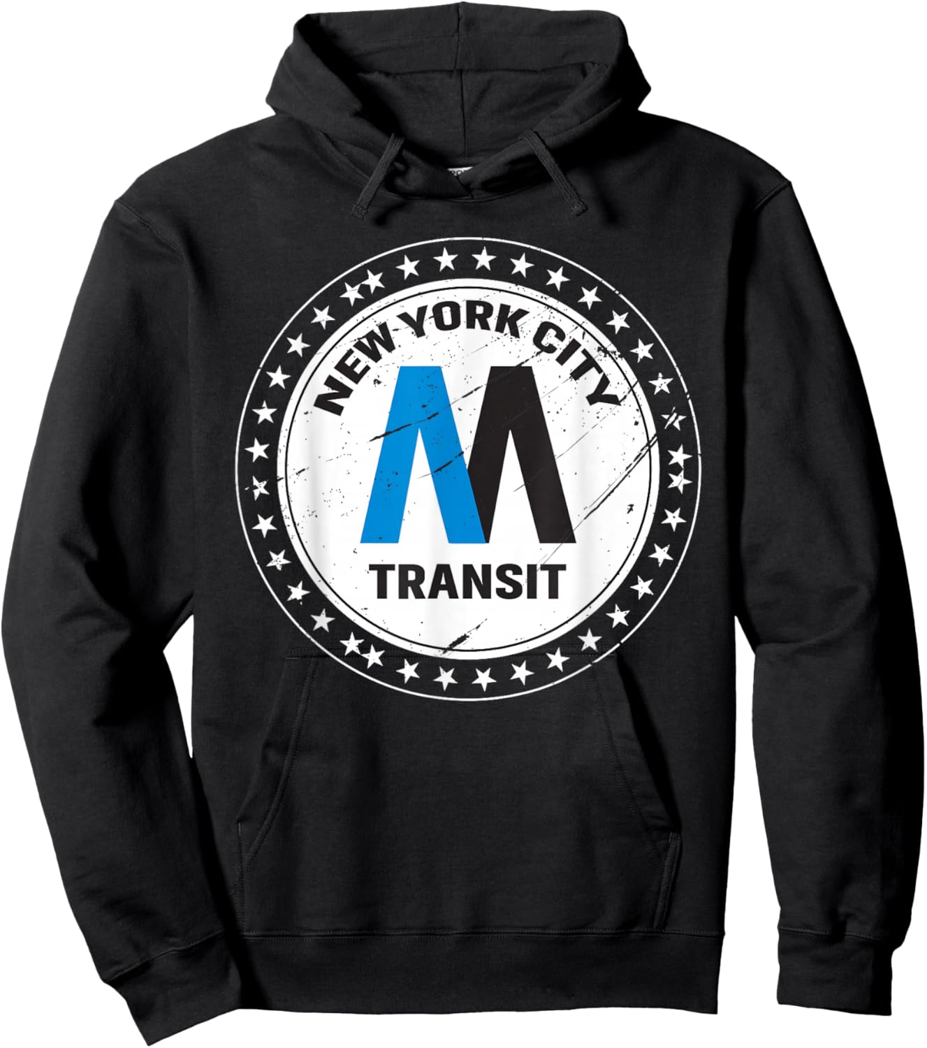 NYC Metro Speed Transit Sleek Train Enthusiast Hoodie - Hoodie | Black