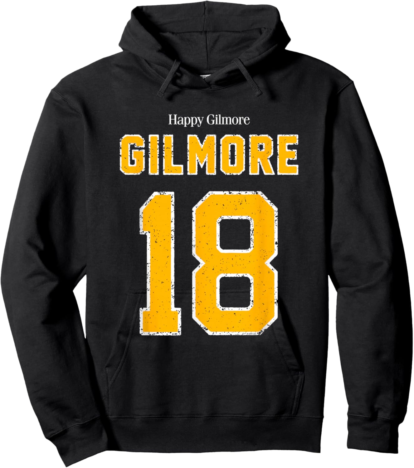 Happy Gilmore 30th Anniversary Jersey Hoodie - Hoodie | Black