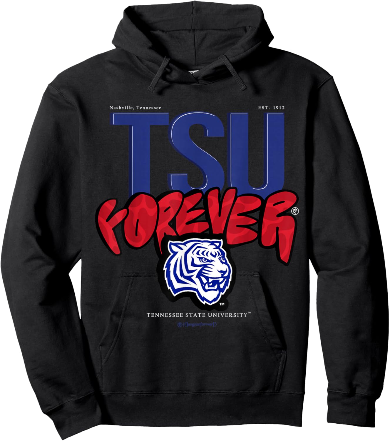 The Yard Essentials - Tennessee State University - Forever Hoodie - Hoodie | Black