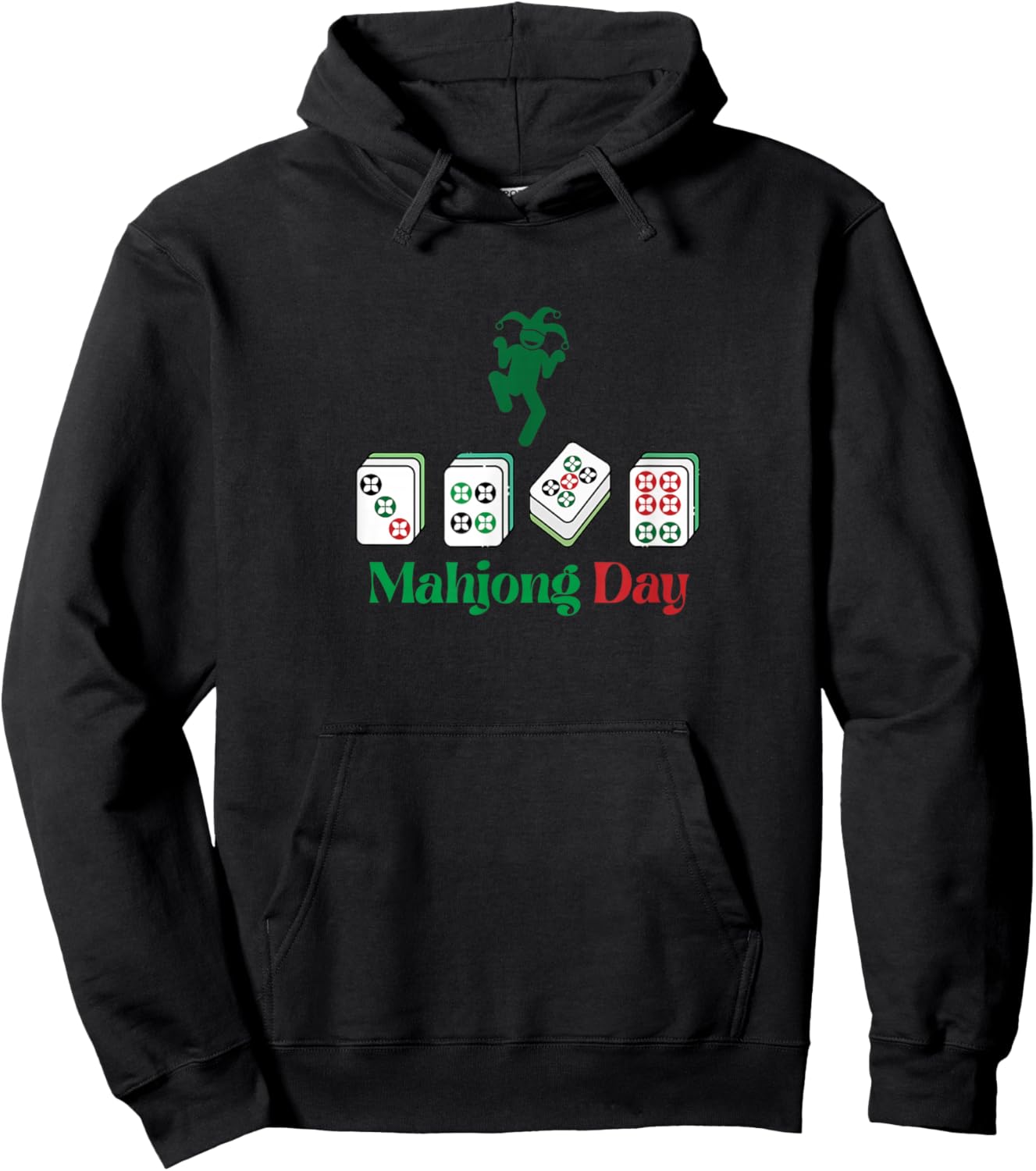 Mahjong Day Social Club Hoodie - Hoodie | Black