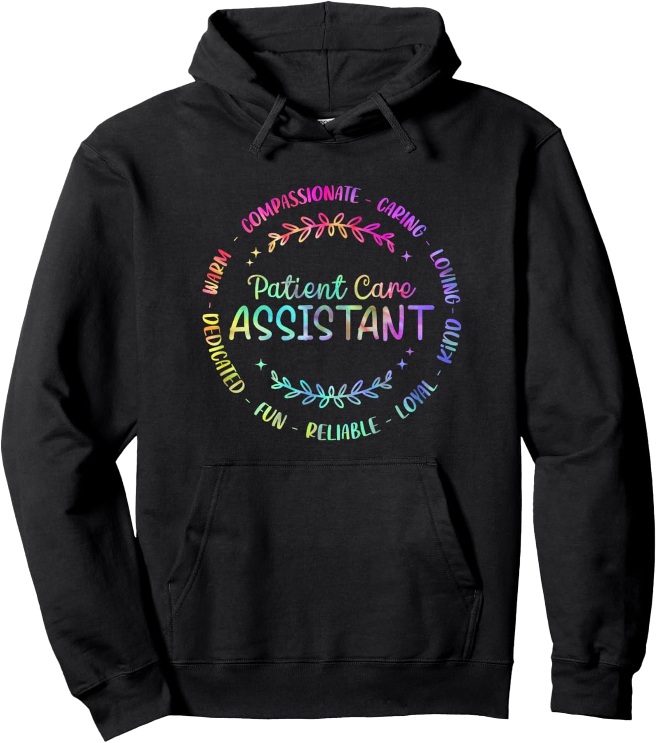 Patient Care Assistant PCA Appreciation Week Healthcare Hoodie - Hoodie | Black
