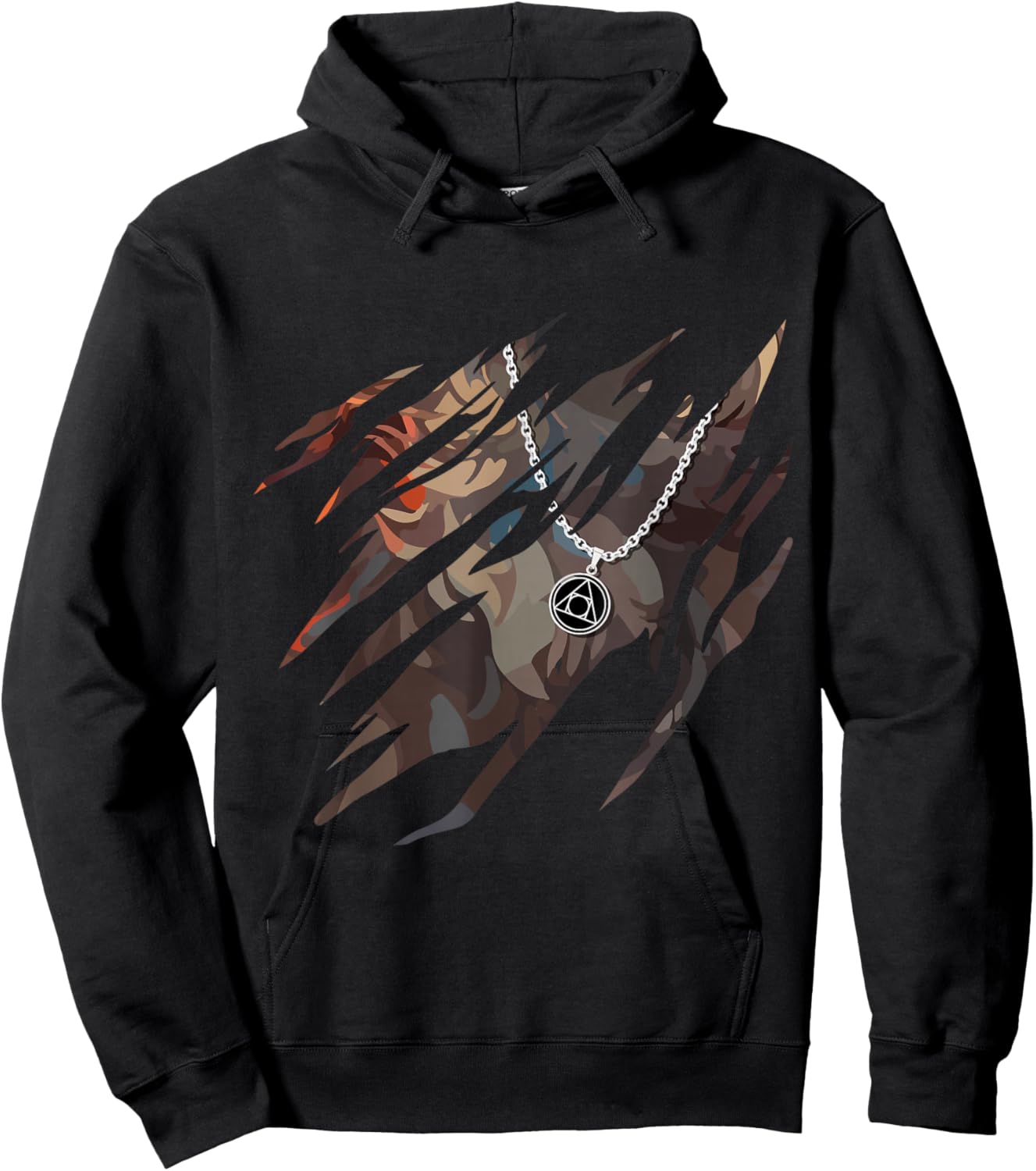 Wolf Kin Theta Delta Alter Kin Dog Cool Otherkin Therian Hoodie - Hoodie | Black
