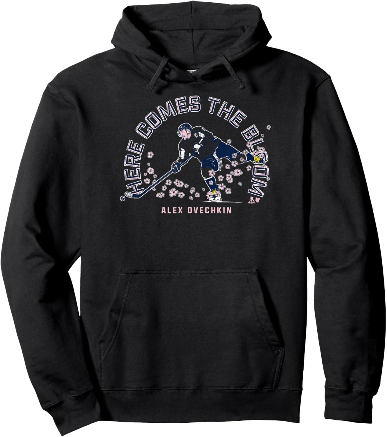 Alex Ovechkin - Here Comes the Bloom - Washington DC Hockey Hoodie - Hoodie | Black
