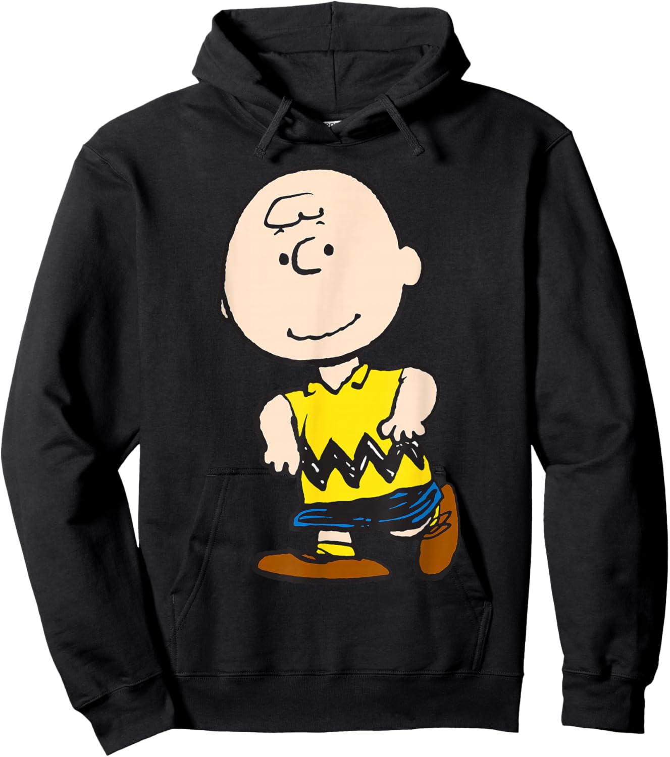 Peanuts Charlie Brown Hoodie - Hoodie | Black