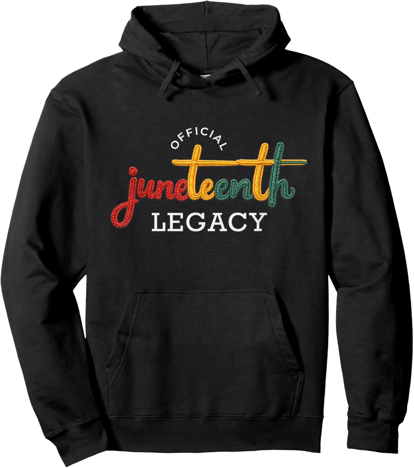 June Celebrations – Official Freedom Day Juneteenth Legacy Hoodie - Hoodie | Black